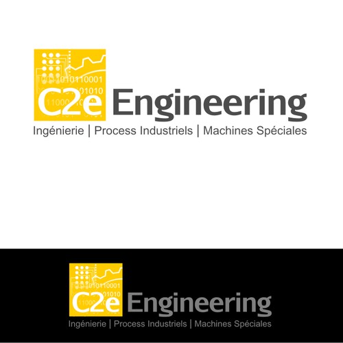 Créez le/la logo and business card suivant(e) pour C2e Engineering