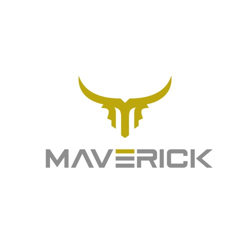 Bold Maverick logo design. 