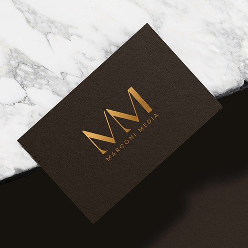 An elegant monogram for a photographer