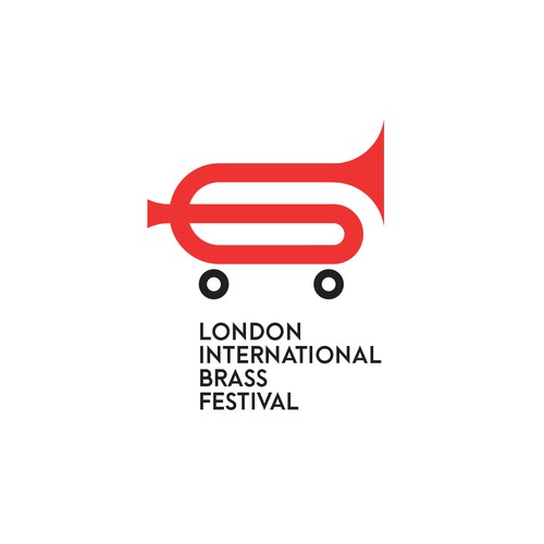 Logo concept for London International Brass Festival