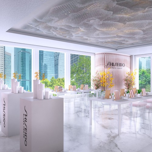 Shiseido VIP event setup