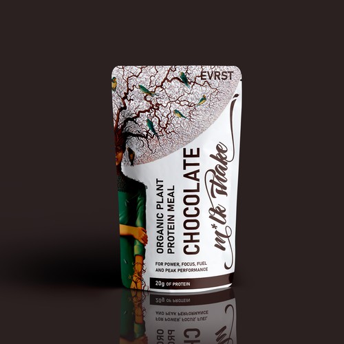 Protein Powder package design
