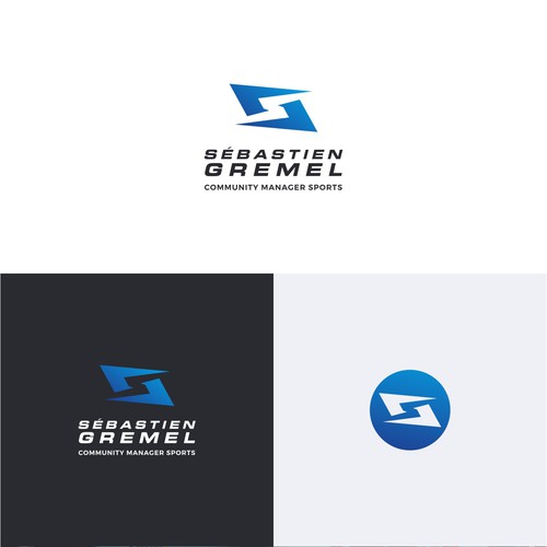 Community Manager Sports Logo Design