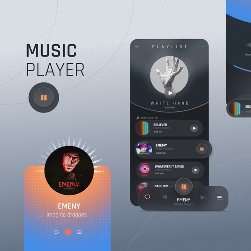 Music player app