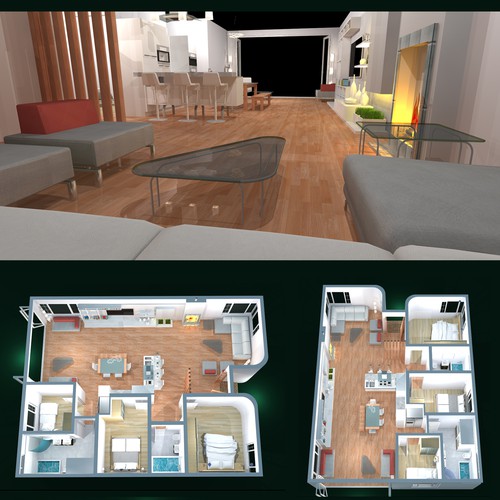 3D Architectural designs