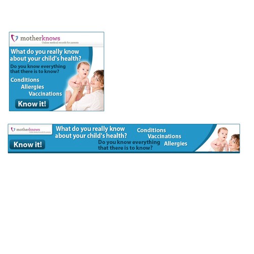 banner ad for MotherKnows