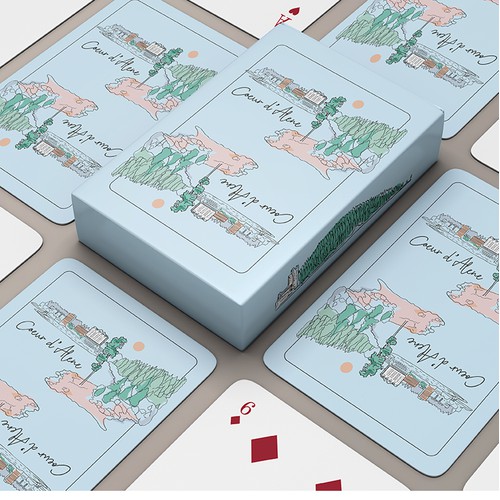 Set of vector illustrations