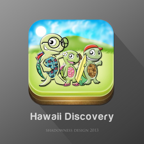 icon or button design for Hawaii Discovery University - Kids