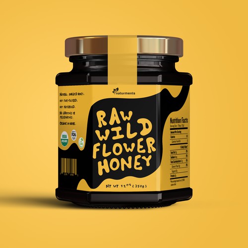 RAW WILD FLOWER HONEY