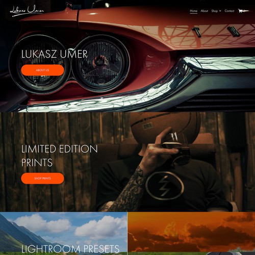 Lukasz Umer Photography Design