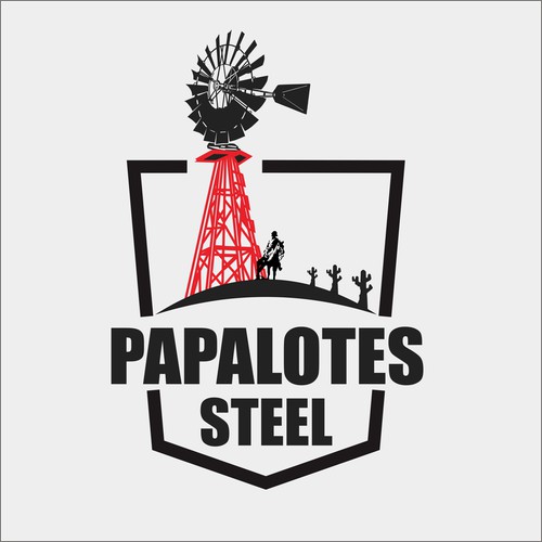 LOGO CONCEPT FOR PAPALOTES STEEL 