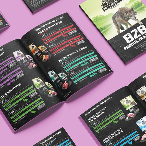 Wolf's Adventure B2B product catalogue 