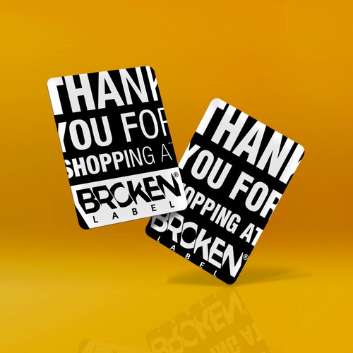 Thank you for shopphing Card