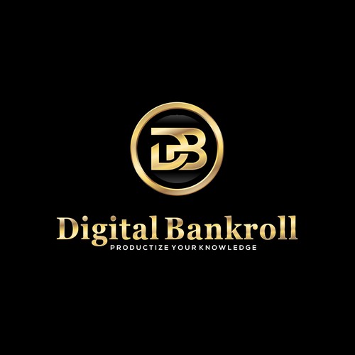DigitalBankroll.com -- Needs Luxury Style Logo with Premium Look & Feel