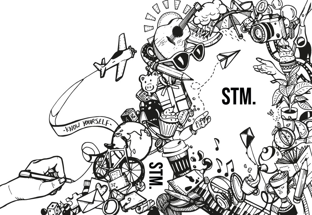 A fresh + fun cover illustration for our (famous!) premium notebooks