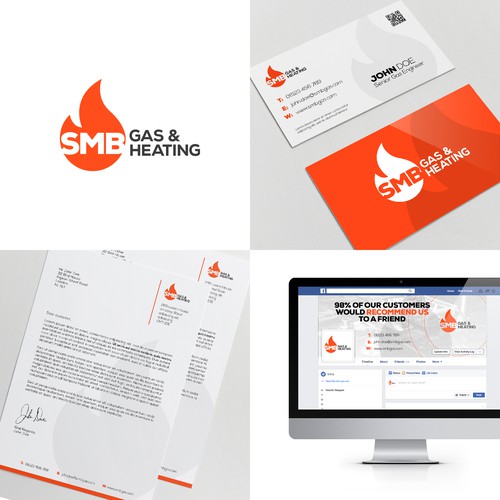 SMB Gas & Heating Logo