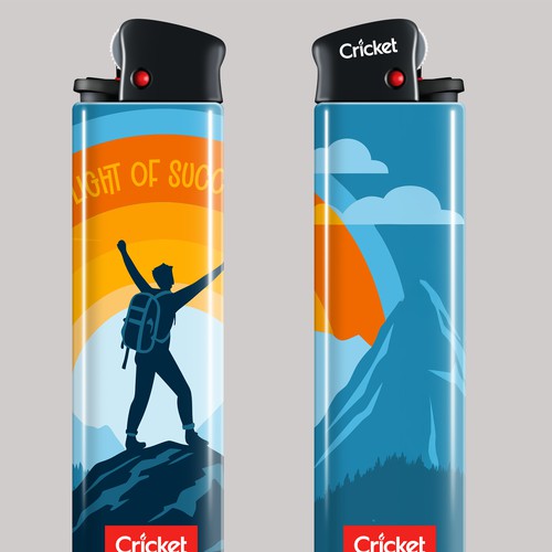 lighter label design