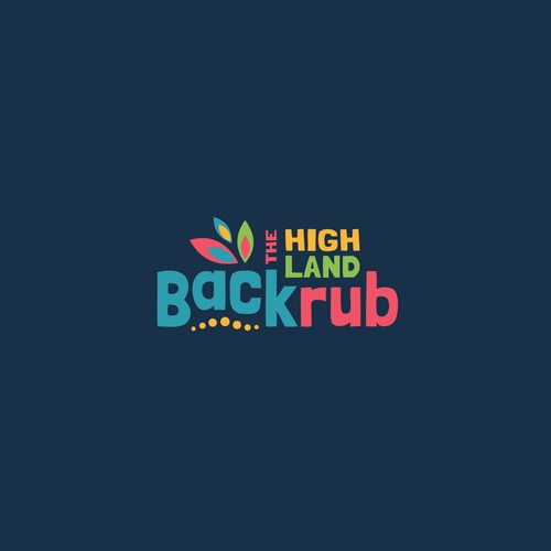 The Highland Backrub logo
