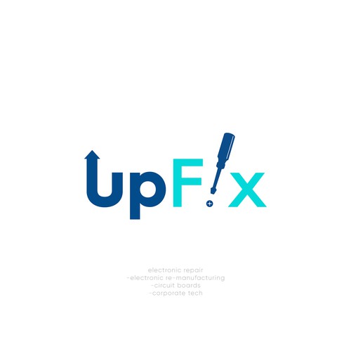 LOGO CONCEPT FOR upfix