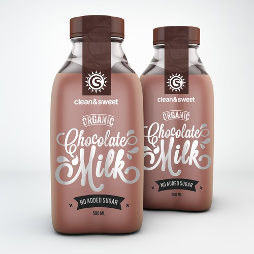 Organic chocolate milk