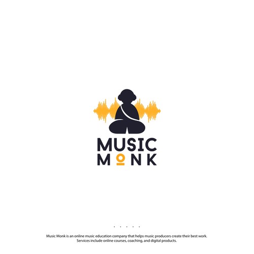 Logo for an online music education company