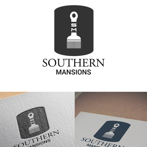 Southern Mansions Logo - Painting Company