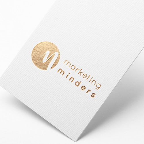 Marketing minders logo design