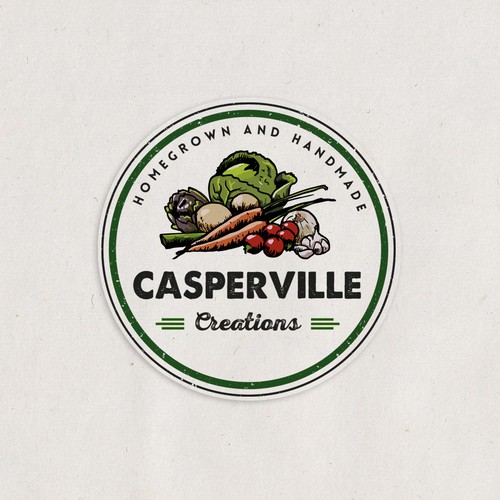 Logo for Casperville Creations