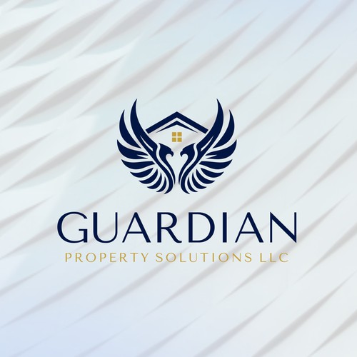 Guardian Property Solutions Winged House Logo
