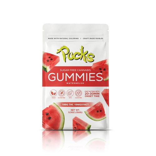 Pocks Sugar Free Gummies Package