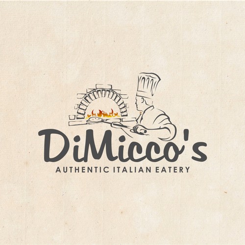 DiMicco's Authentic Italian Eatery (Brick Oven Pizzeria) -Looking for Classy and Modern Logo