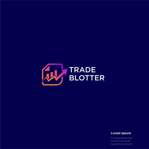 Logo and Brand Guide for Trade Blotter - An app for retail traders and investors