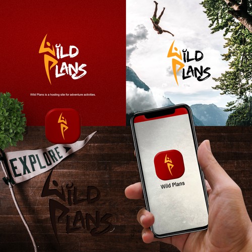 Wild Plans Logo Designs