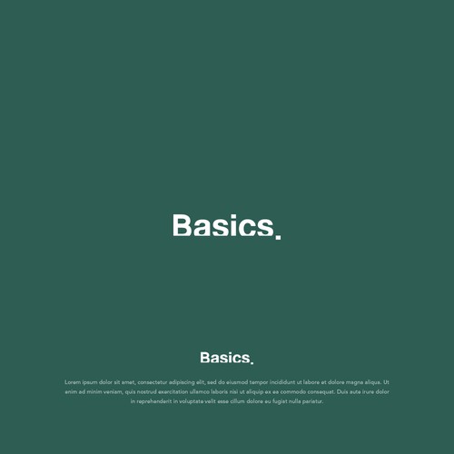 simple yet unforgettable logo for a lifestyle brand