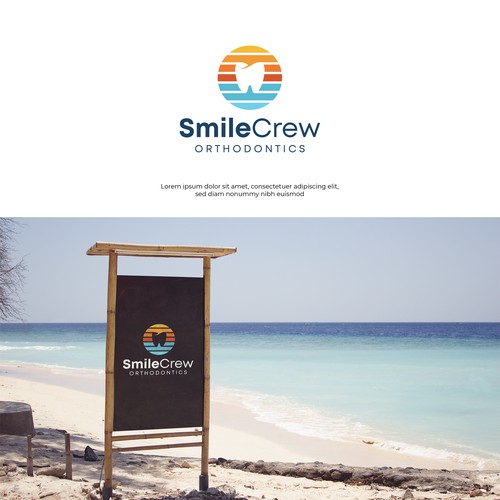 Logo for an orthodontics office.