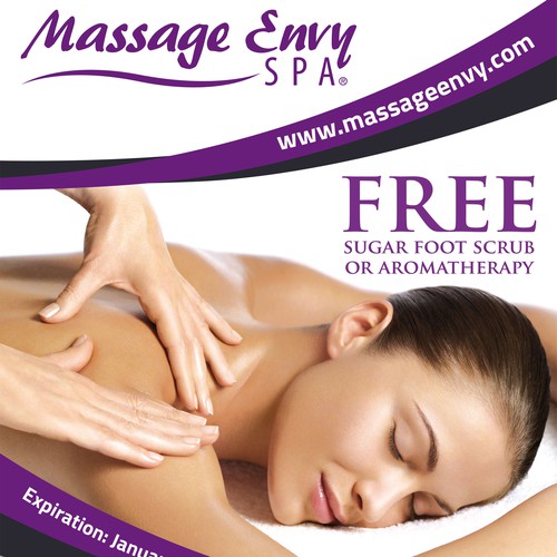 Create an ad for Massage Envy Spa