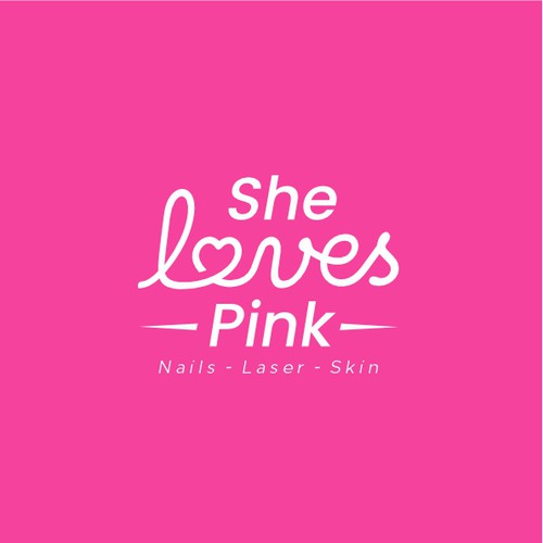 She loves pink logo