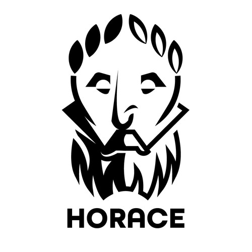 logo for the greek poet horace