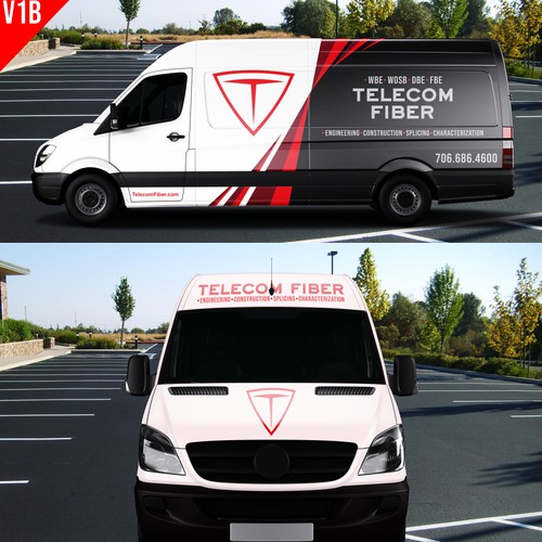 Mercedes Van Design for Fiber Optic Company