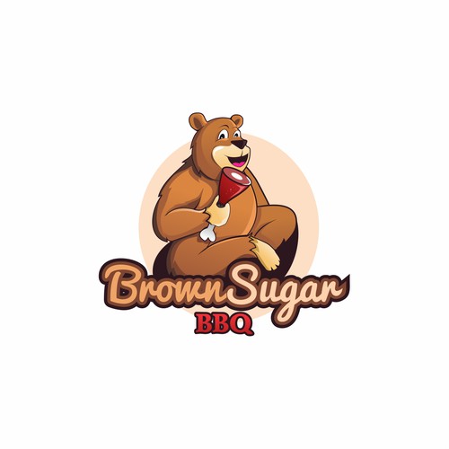 brown sugar BBQ logo