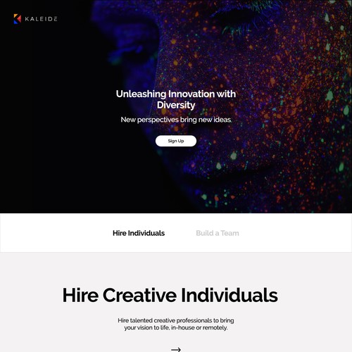 Clean, Elegant and Modern UI Website Design