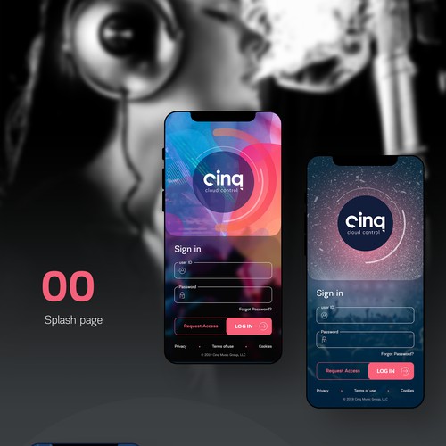 An app design for Music Industry (revenue system)