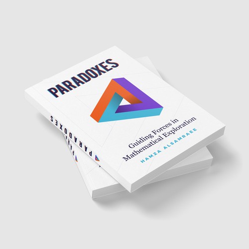 Book Cover design for a fun math book