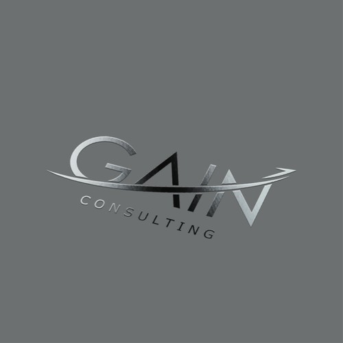 Gain consulting logo concept