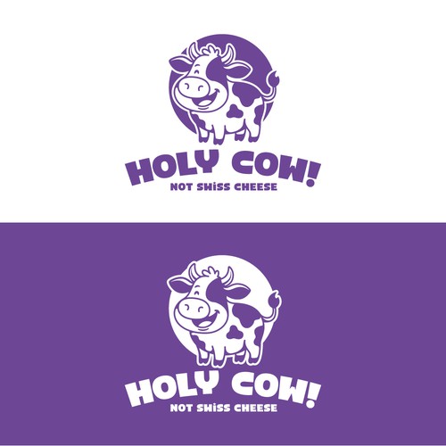 Funny Dairy Product Logo