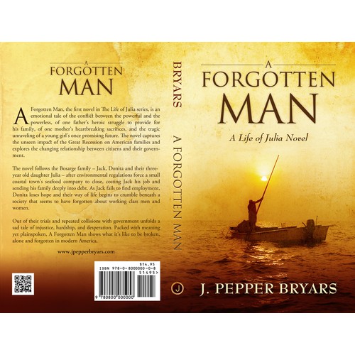 Book cover needed for novel “A Forgotten Man”