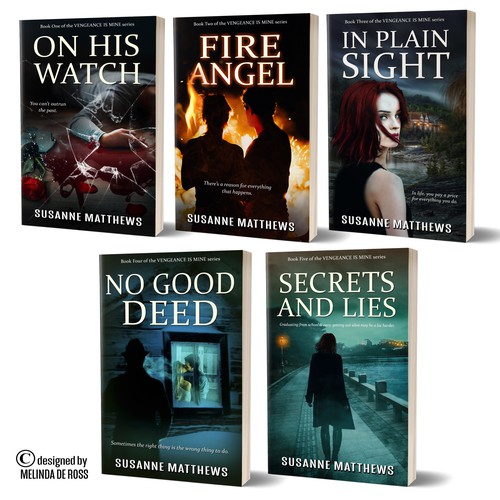 Suspense romance series