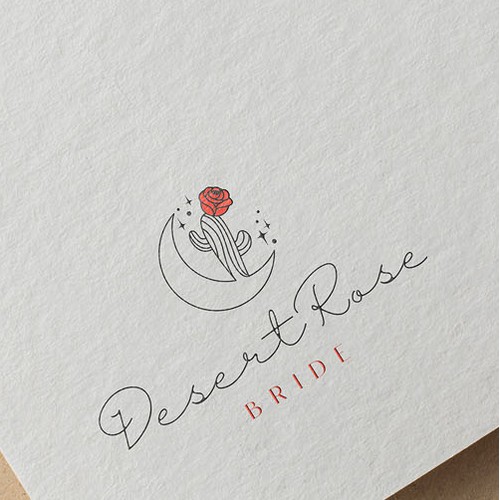 Logo concept for a bridal store