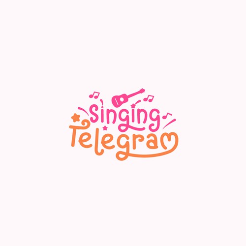 Singing telegram logo