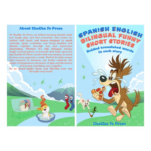 Book Cover for Spanish English Bilingual Short Stories